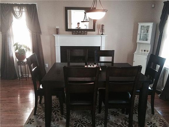 Dining Room with Fireplace