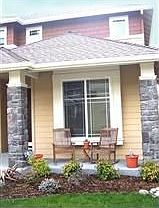 Welcoming covered porch