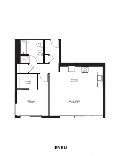 Floor plan B13