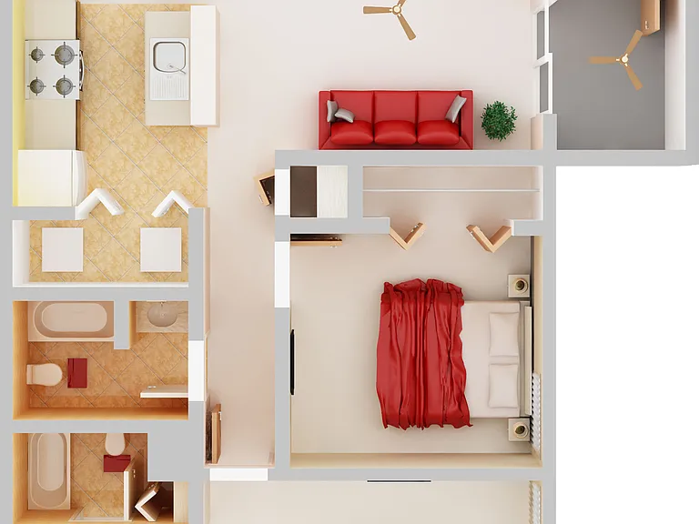 Autumn Cherry floor plan Willow Springs
