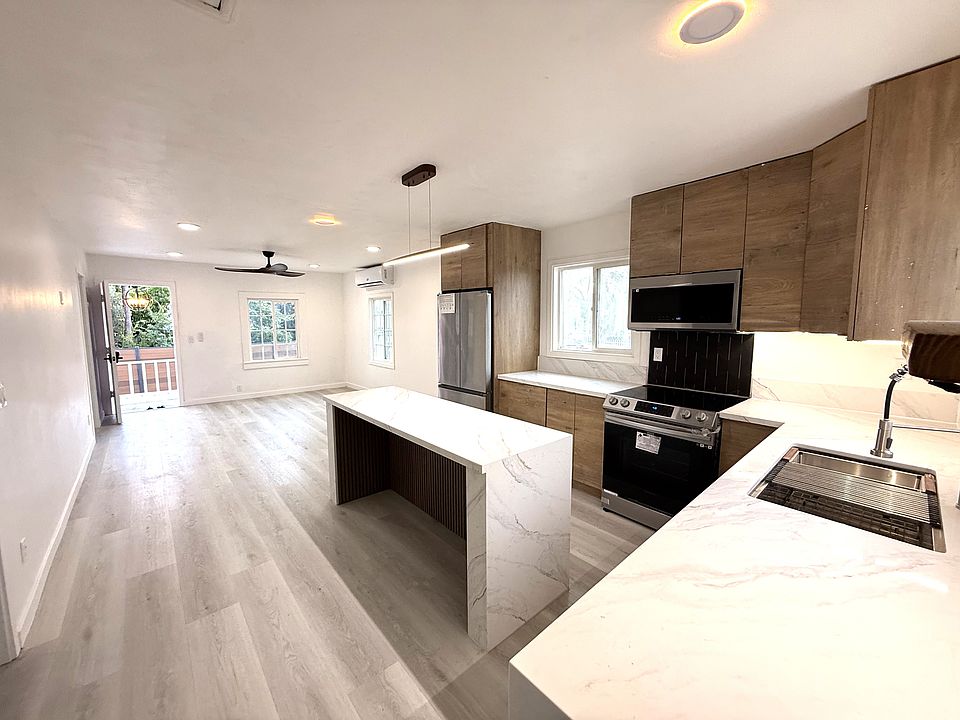 Living room + kitchen