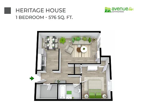 Floor plan 502