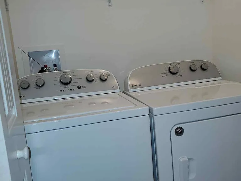 washer and dryer are included.