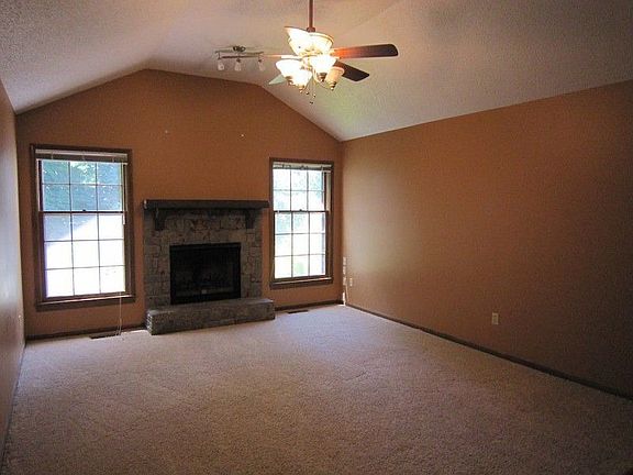 Living Room with fire place
