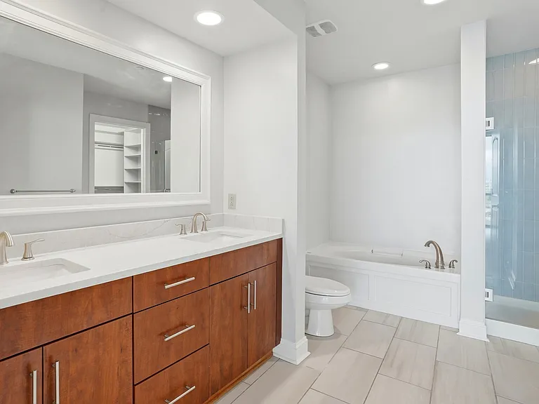 Primary bathroom suite