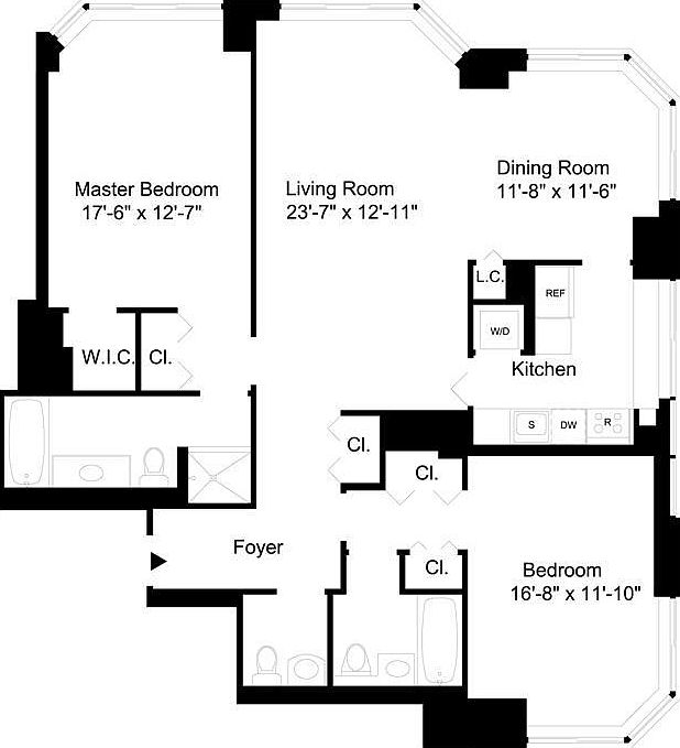 2nd image of 1930 Broadway APT 9G