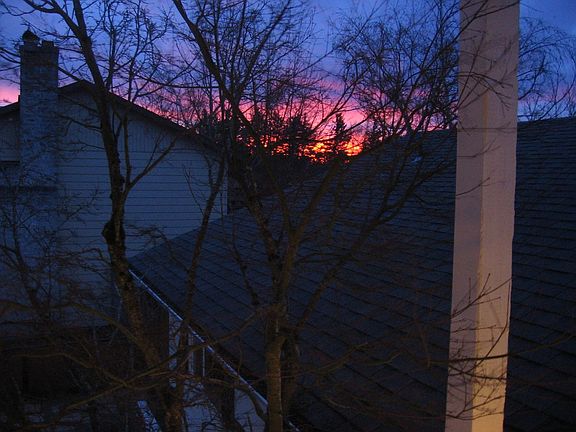 Sunset from the 2nd story
