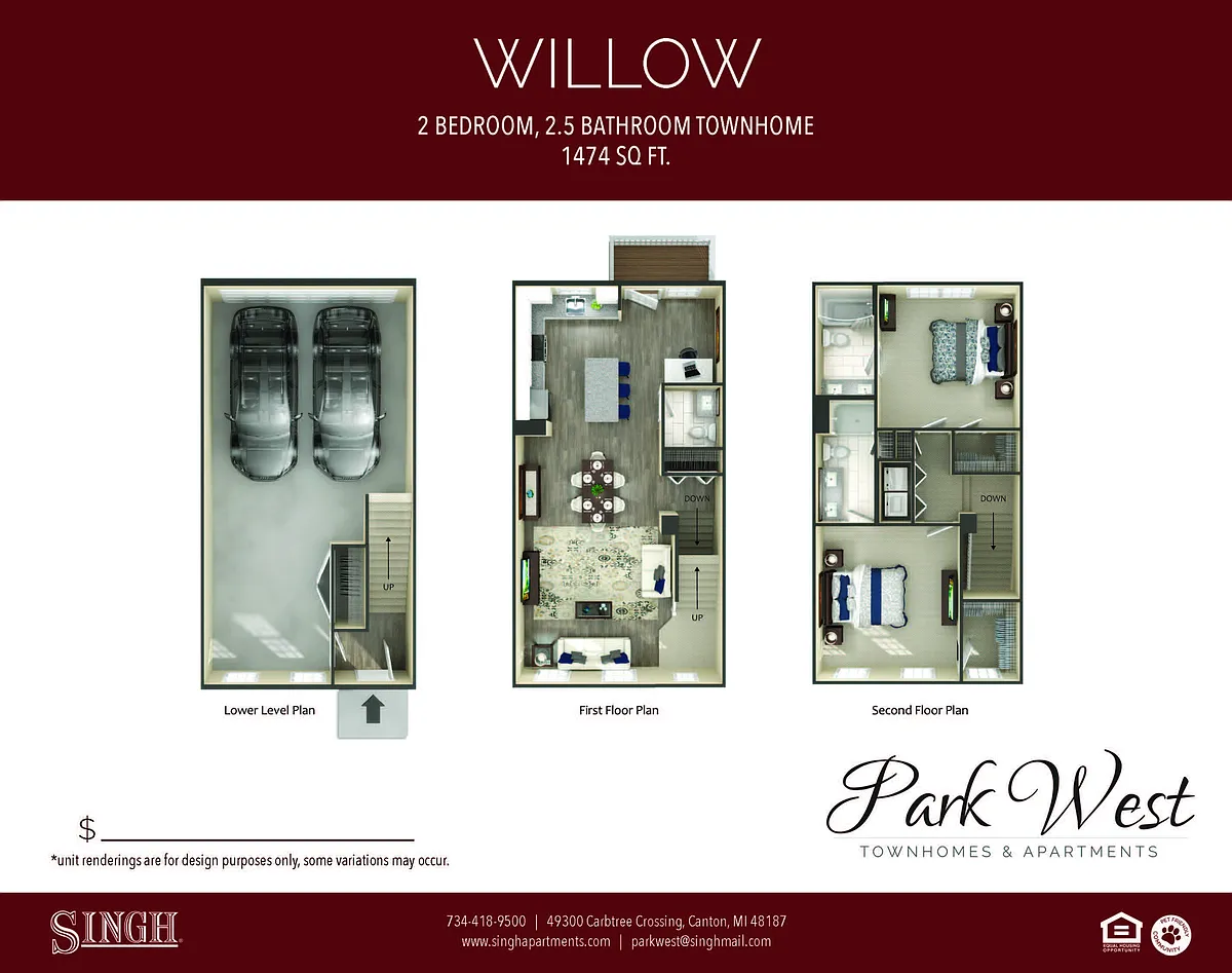 Floor plan Willow