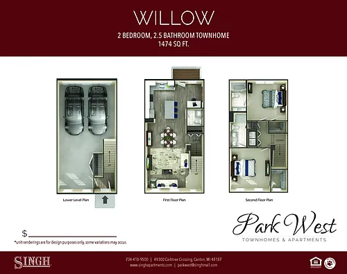 Floor plan Willow
