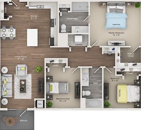 1st image of 1010 Station Blvd #304