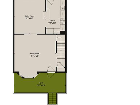 Main Level Floor Plan