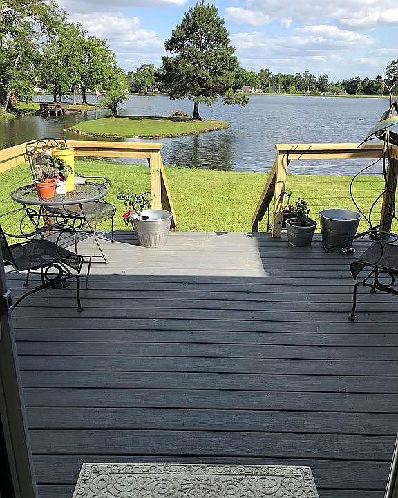 From Screen porch over deck