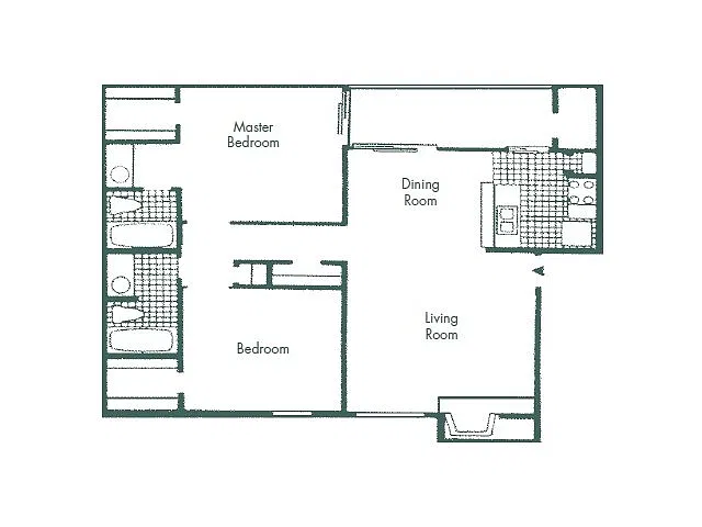 Floor plan The Magnolia