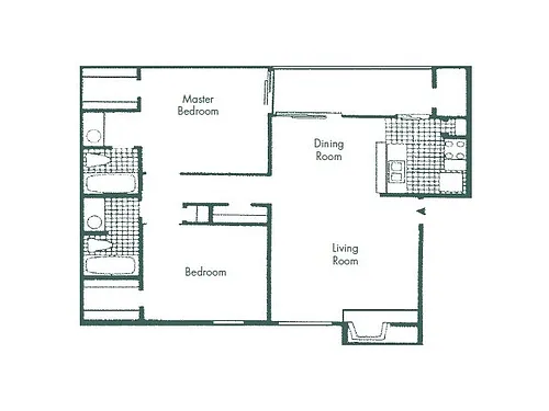 Floor plan The Magnolia