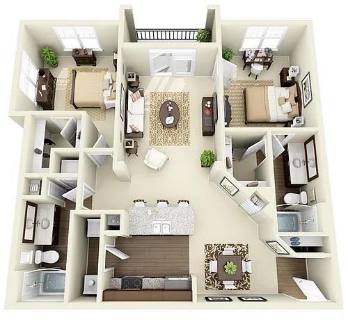 Floor plan Norfolk