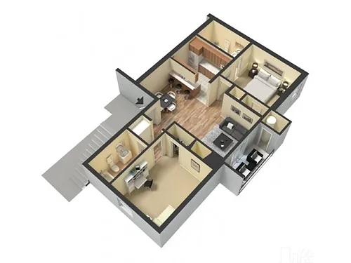 Floor plan F (Remodel)