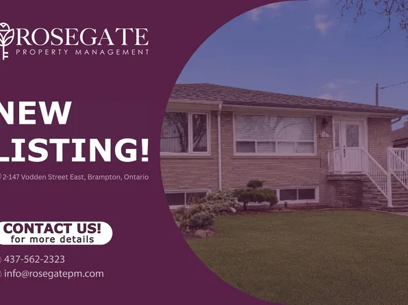 147 Vodden St E #2, Brampton, ON L6V 1M6