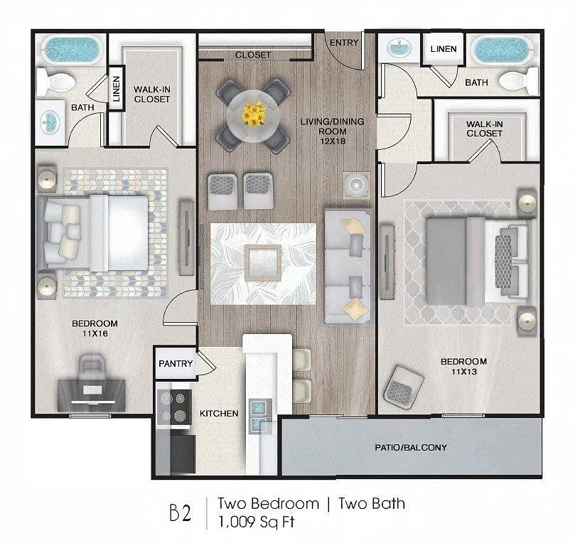 Floor plan B2