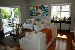 Lounge area on second floor
