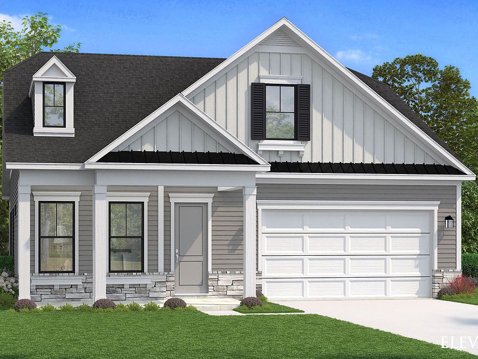Palmetto - Elevation 2 at Chase Oaks