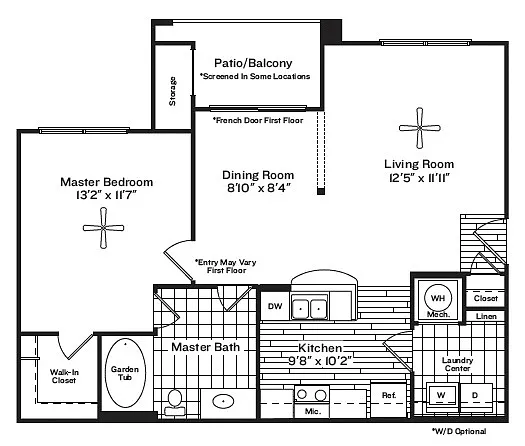 Floor plan MOD