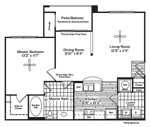 Floor plan MOD
