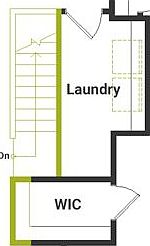 floorplan layout for the first floor option