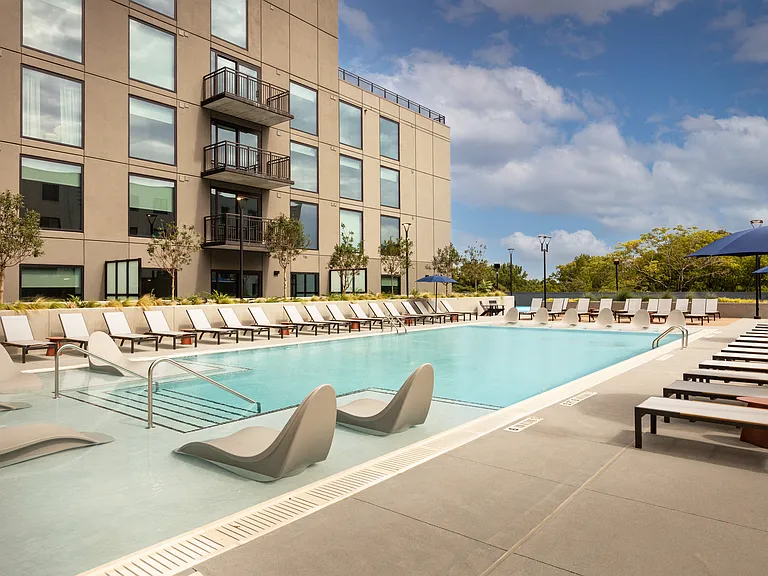 Swimming Pool with Sun Shelf