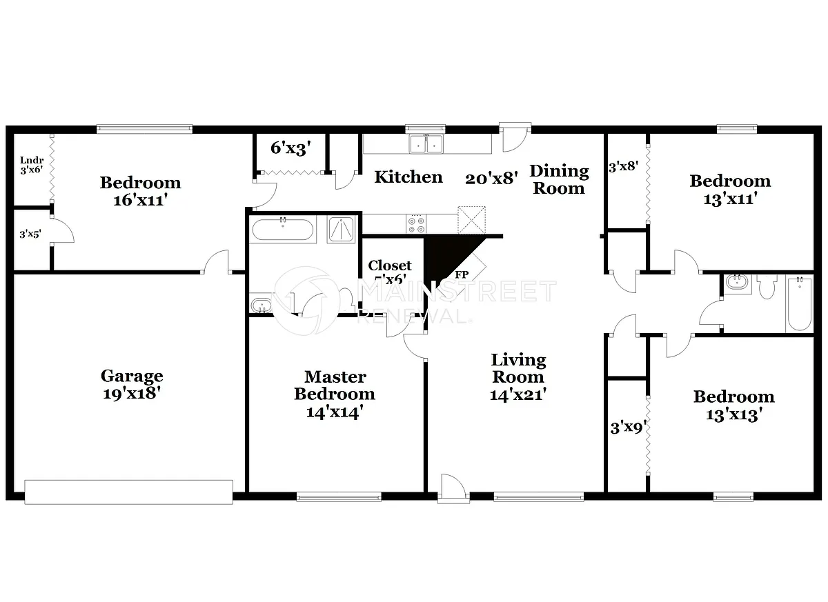Floor Plan - 10950 Cimmaron Ct