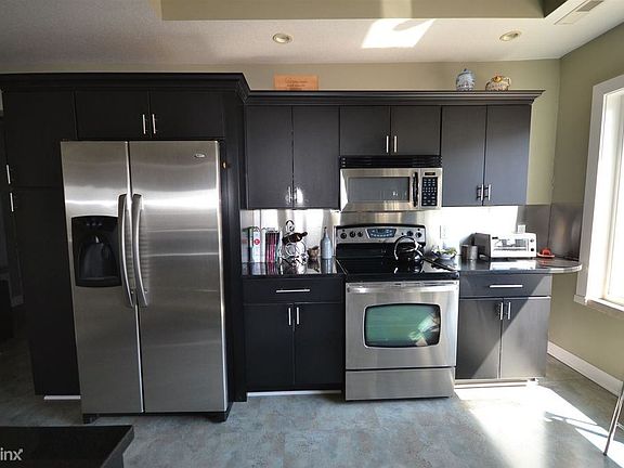 Kitchen looking directly north