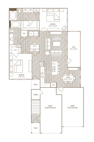 Floor plan Eg1-8