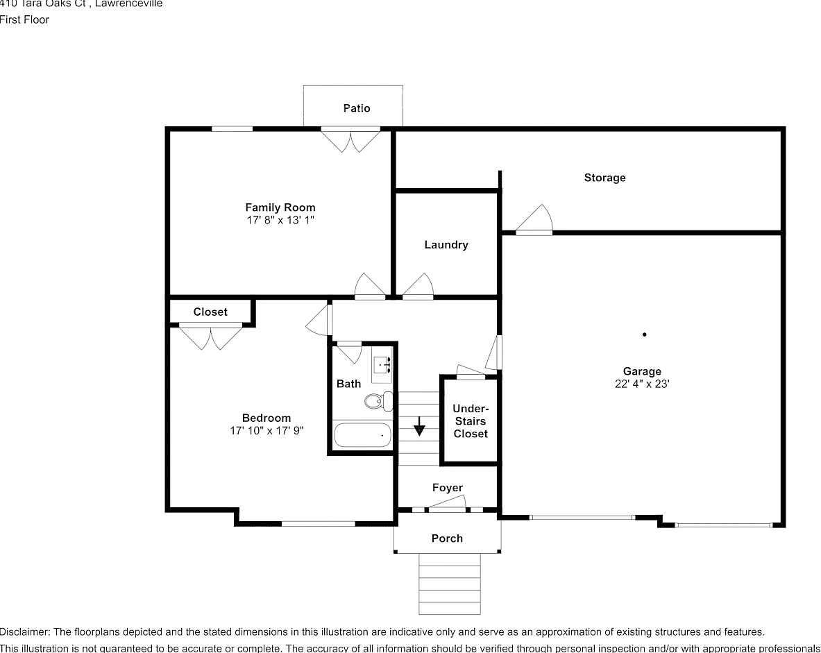 410 Tara Oaks Ct Lawrenceville, GA 30043 — Photo 2