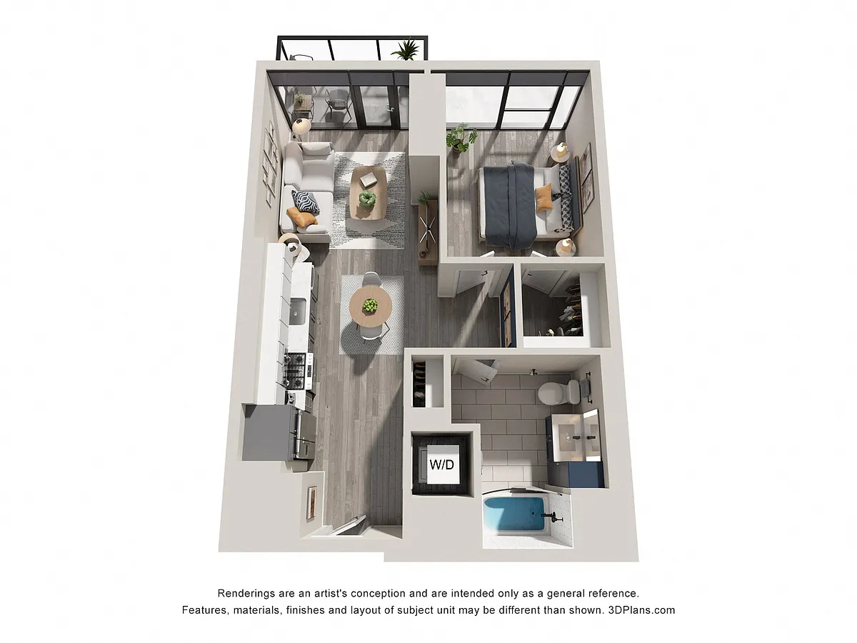 Floor plan A61