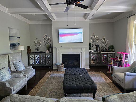 Open concept living room.