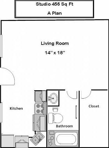 Studio Floorplan