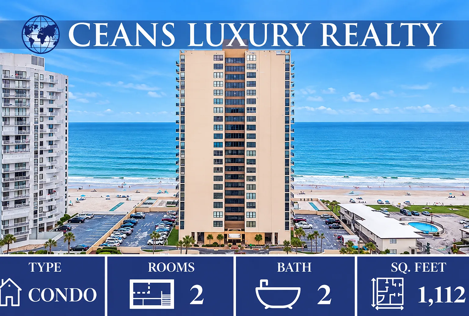 Oceanfront Living At Its Best In Oceans One — Photo 1