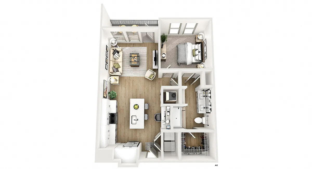 Floor plan A2