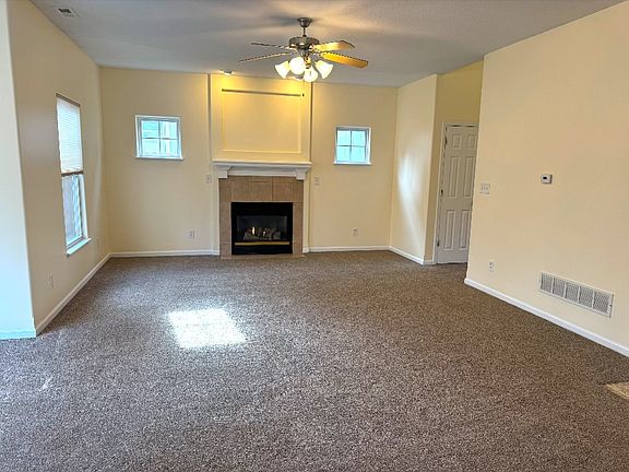 Great room with gas fireplace