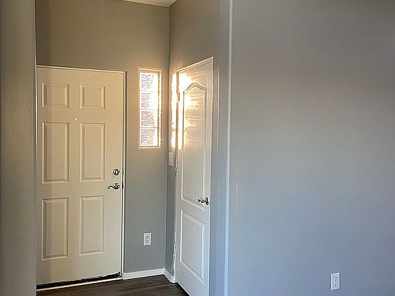 Front entryway & coat closet