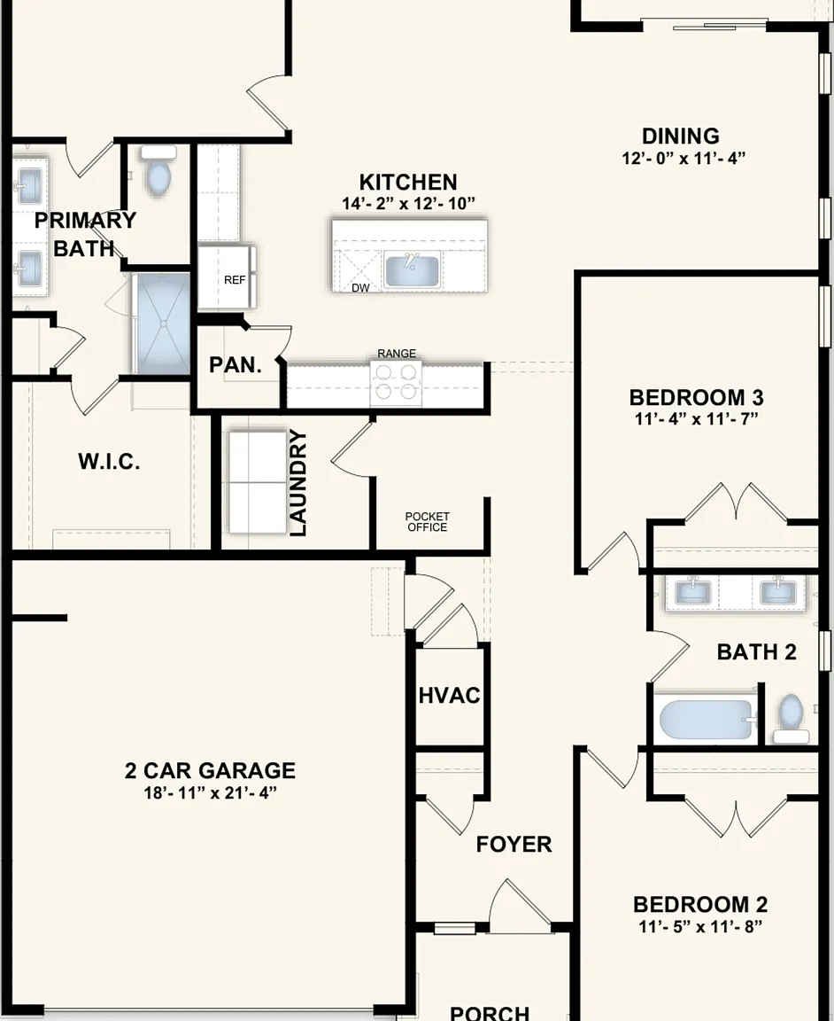 3 bed, 2.0 bath, 1756 sqft, $2,775 — Photo 2
