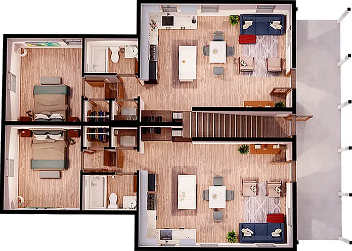 Midtown-Auburn-1x1-Cottage-2nd-Ave-Floor-Plan