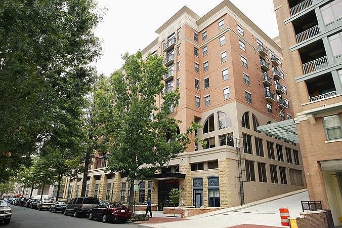 Atlas Condominium is the building on the left (Street View)