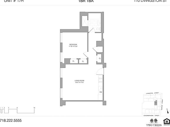 2nd image of 110 Livingston St APT 17H