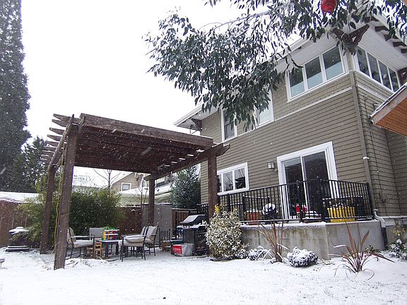 Backyard with Patio