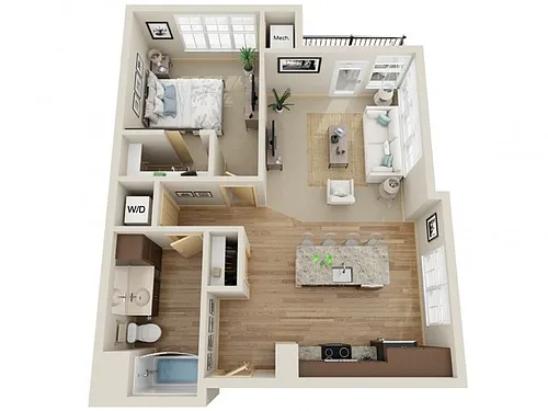 Floor plan B2