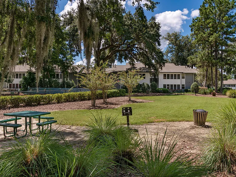 Picnic and grill area
