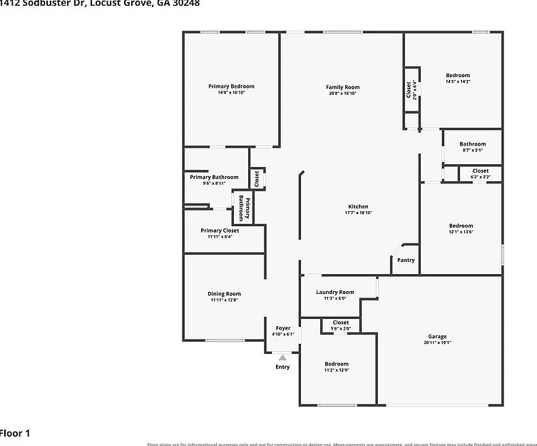 4 bed, 2.0 bath, 2164 sqft, $2,295 — Photo 2