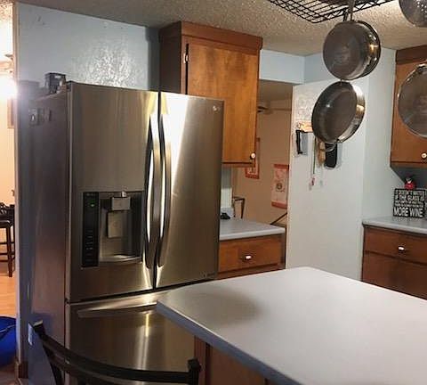 Kitchen + new fridge
