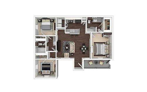 Floor plan Addison