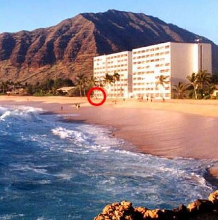 Red circle shows unit